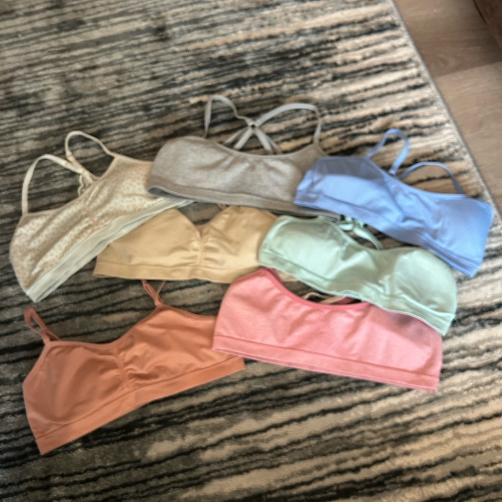 Colorful Kids Bralette Set
